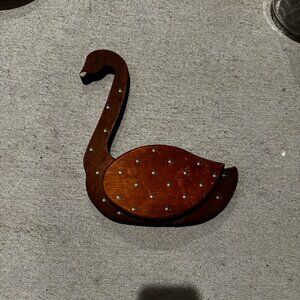 Vintage Swan Mail Hanger/Organizer
